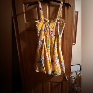 Floral Yellow Sundress